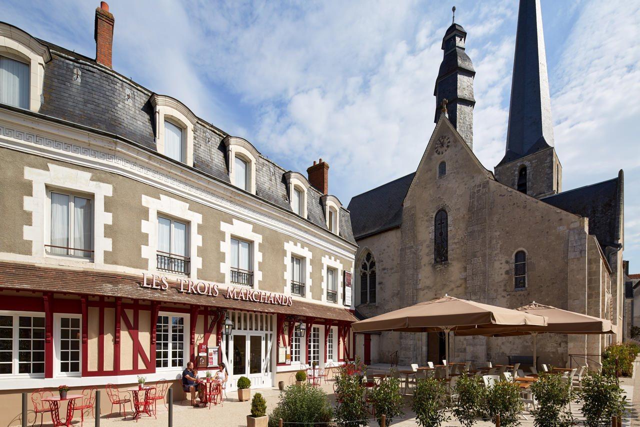 Relais Des Trois Chateaux Hotel-Restaurant - Teritoria Cour-Cheverny Exteriér fotografie